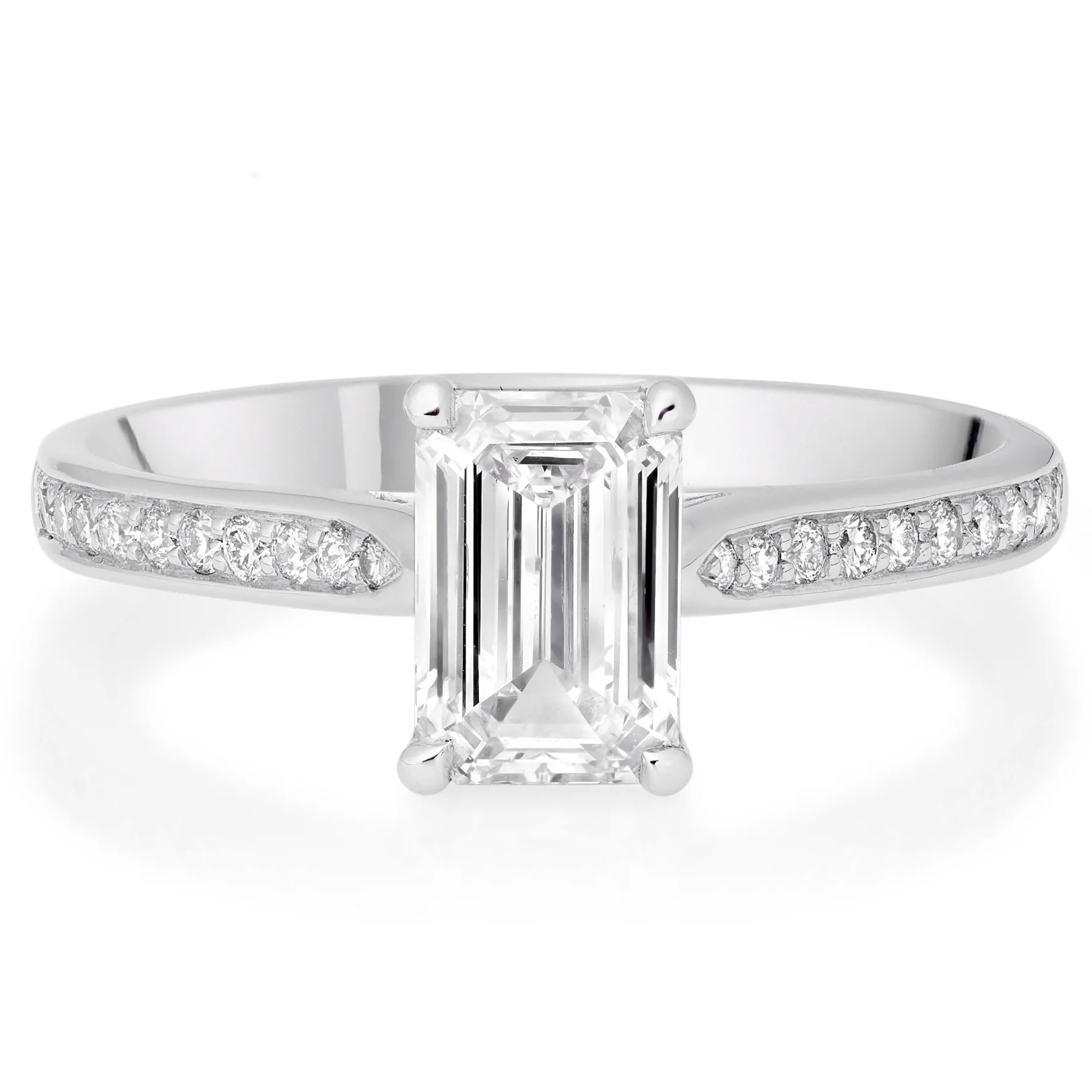 Beaverbrooks Once Platinum Diamond Solitaire Engagement Ring