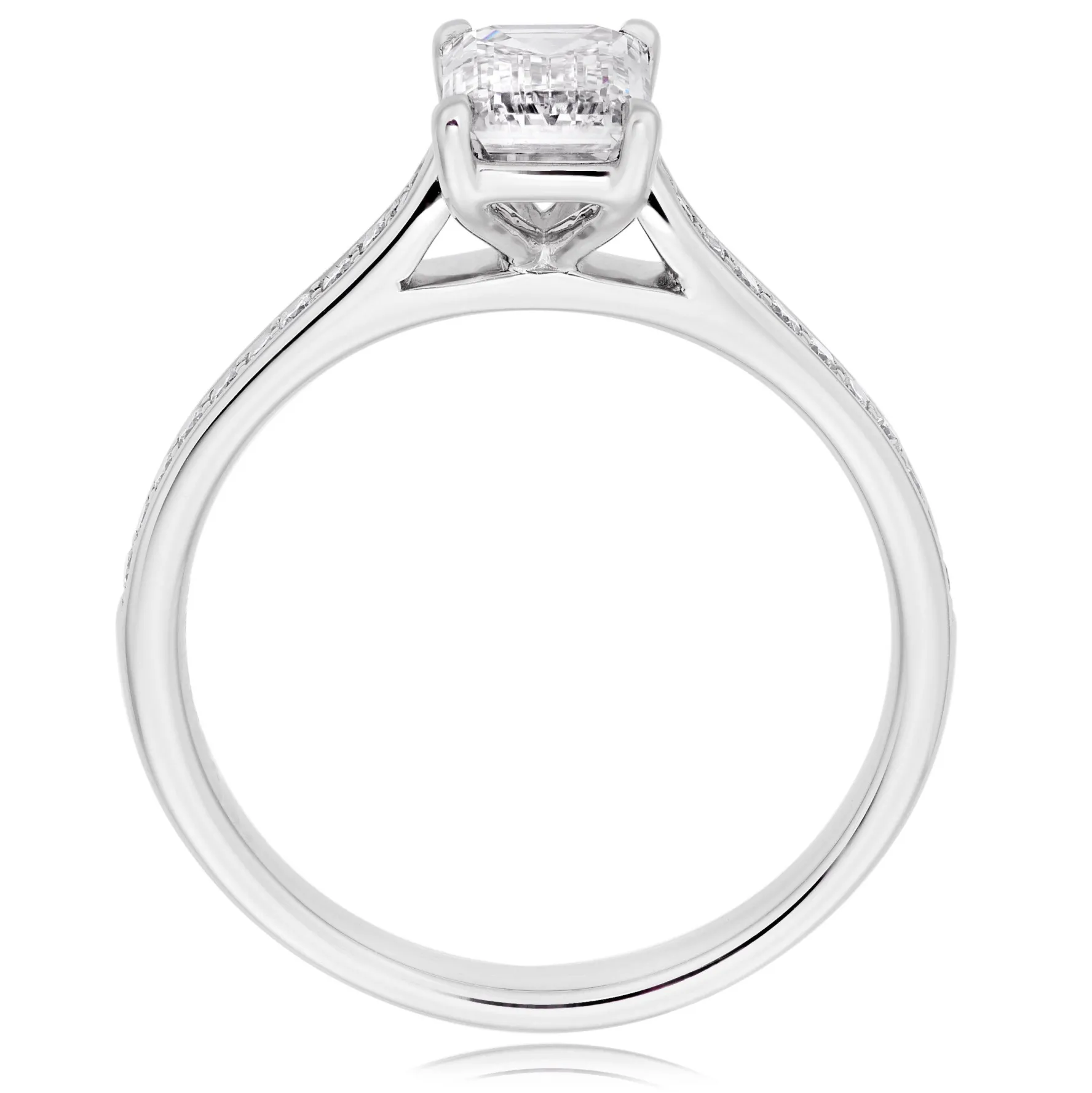 Beaverbrooks Once Platinum Diamond Solitaire Engagement Ring