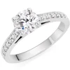 Beaverbrooks Once Platinum Diamond Solitaire Ring