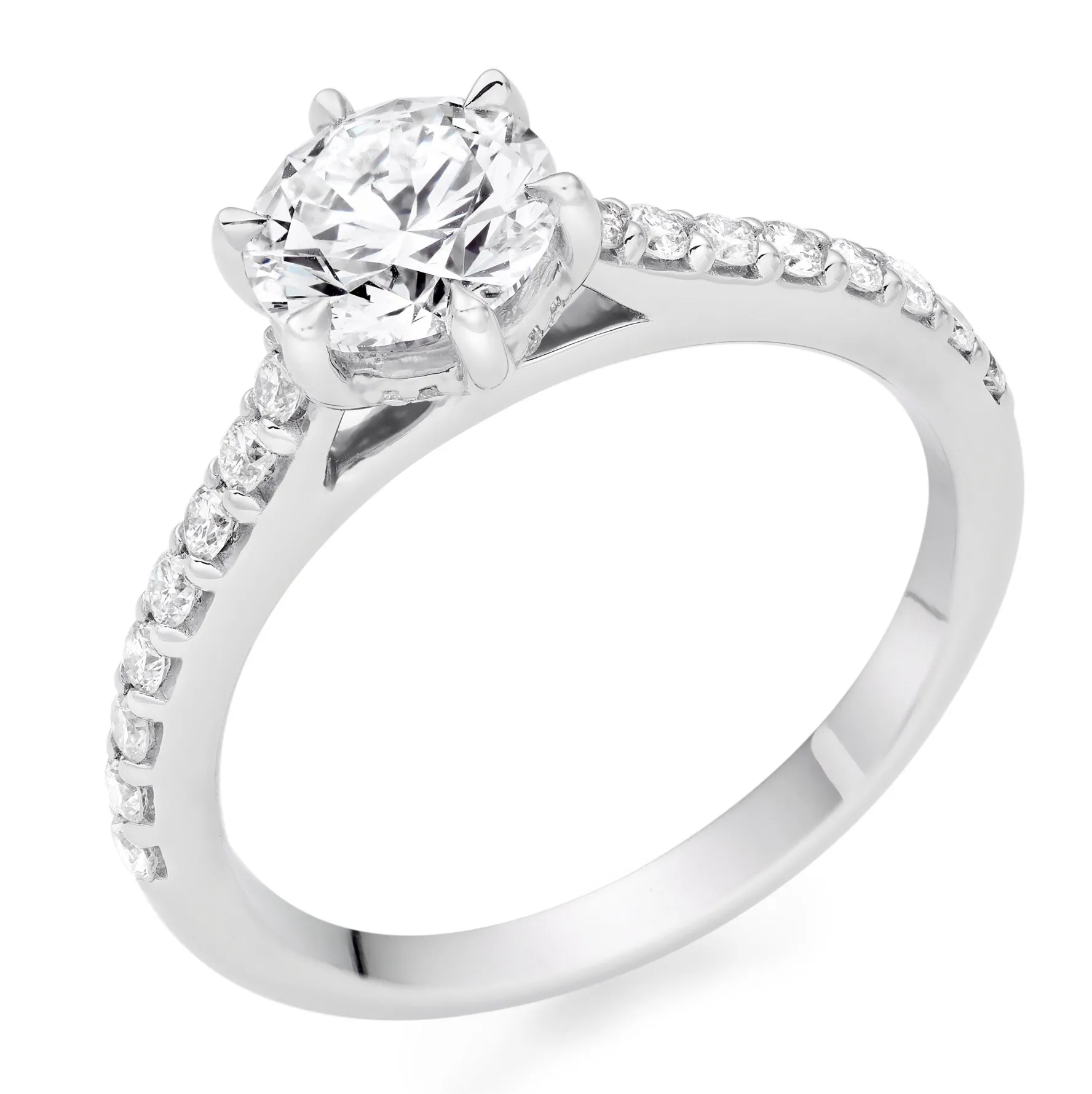 Beaverbrooks Once Platinum Diamond Ring