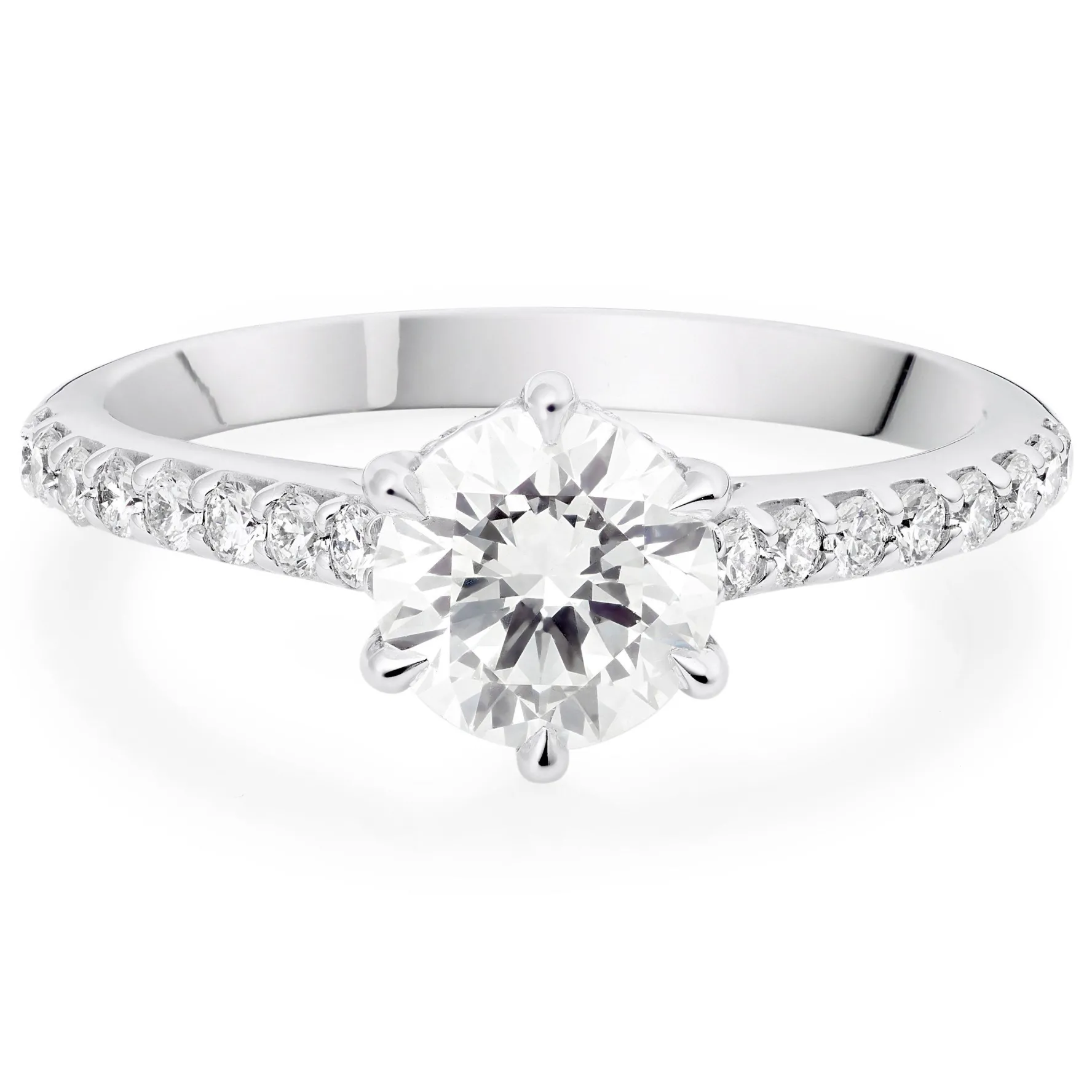 Beaverbrooks Once Platinum Diamond Ring
