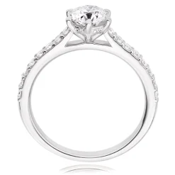 Beaverbrooks Once Platinum Diamond Solitaire Ring