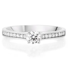 Beaverbrooks Platinum Diamond Solitaire Engagement Ring