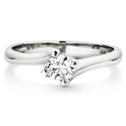 Beaverbrooks Platinum Diamond Solitaire Ring