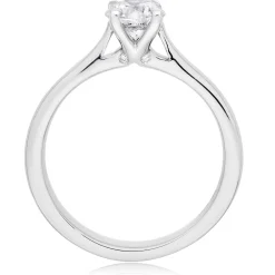 Beaverbrooks Platinum Diamond Solitaire Ring