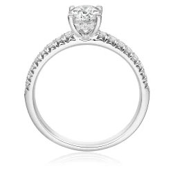 Beaverbrooks Platinum Diamond Solitaire Ring