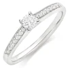 Beaverbrooks Platinum Diamond Solitaire Engagement Ring