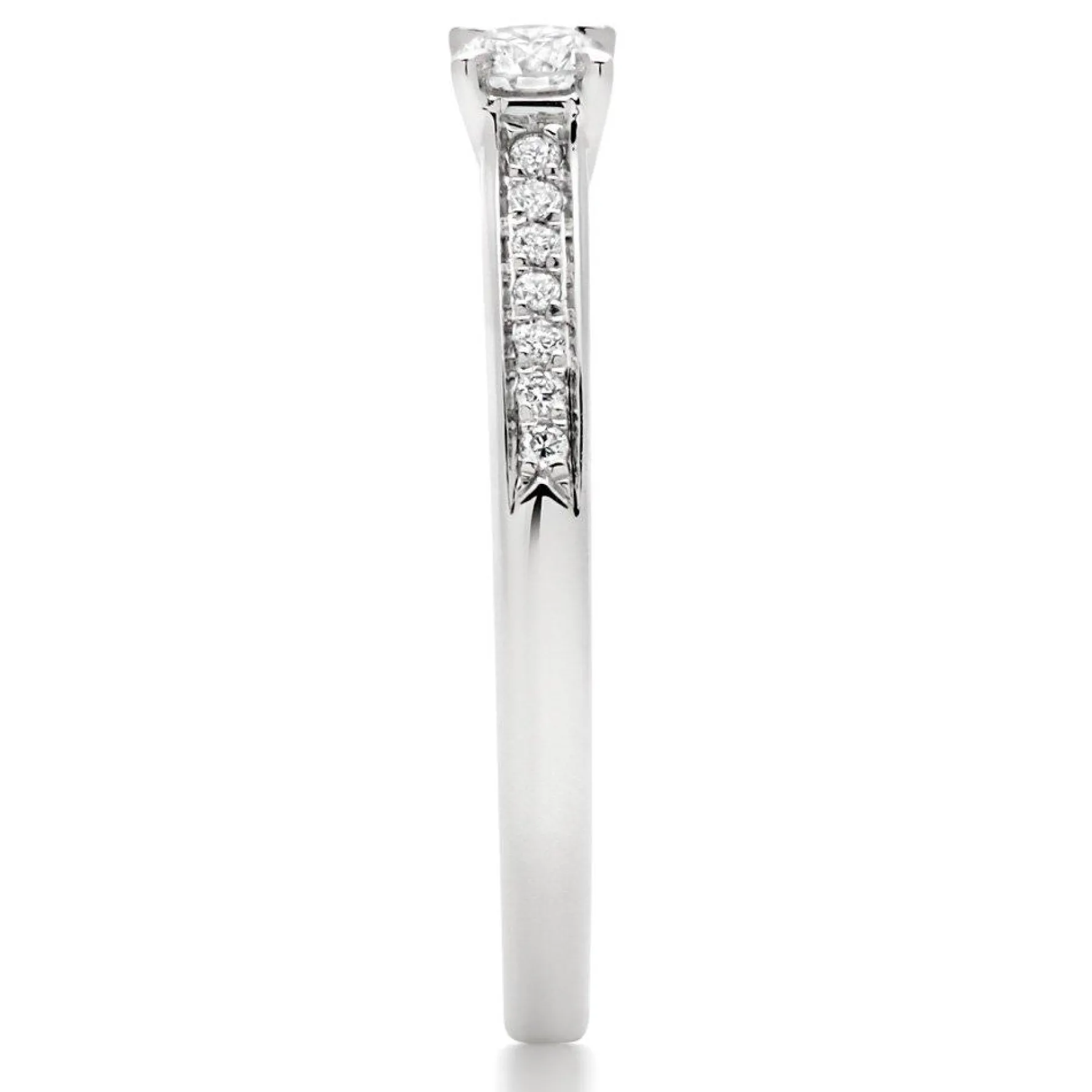 Beaverbrooks Platinum Diamond Solitaire Engagement Ring