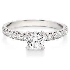 Beaverbrooks Platinum Diamond Solitaire Ring