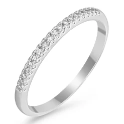 Beaverbrooks Platinum Diamond 1.5mm Ladies Wedding Ring