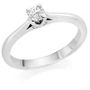 Beaverbrooks Platinum Diamond Solitaire Ring