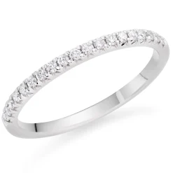 Beaverbrooks Platinum Diamond 1.5mm Wedding Ring