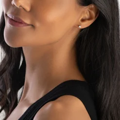 Beaverbrooks Platinum Diamond Stud Earrings
