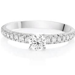 Beaverbrooks Platinum Diamond Solitaire Ring