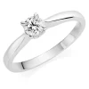 Beaverbrooks Platinum Diamond Solitaire Ring
