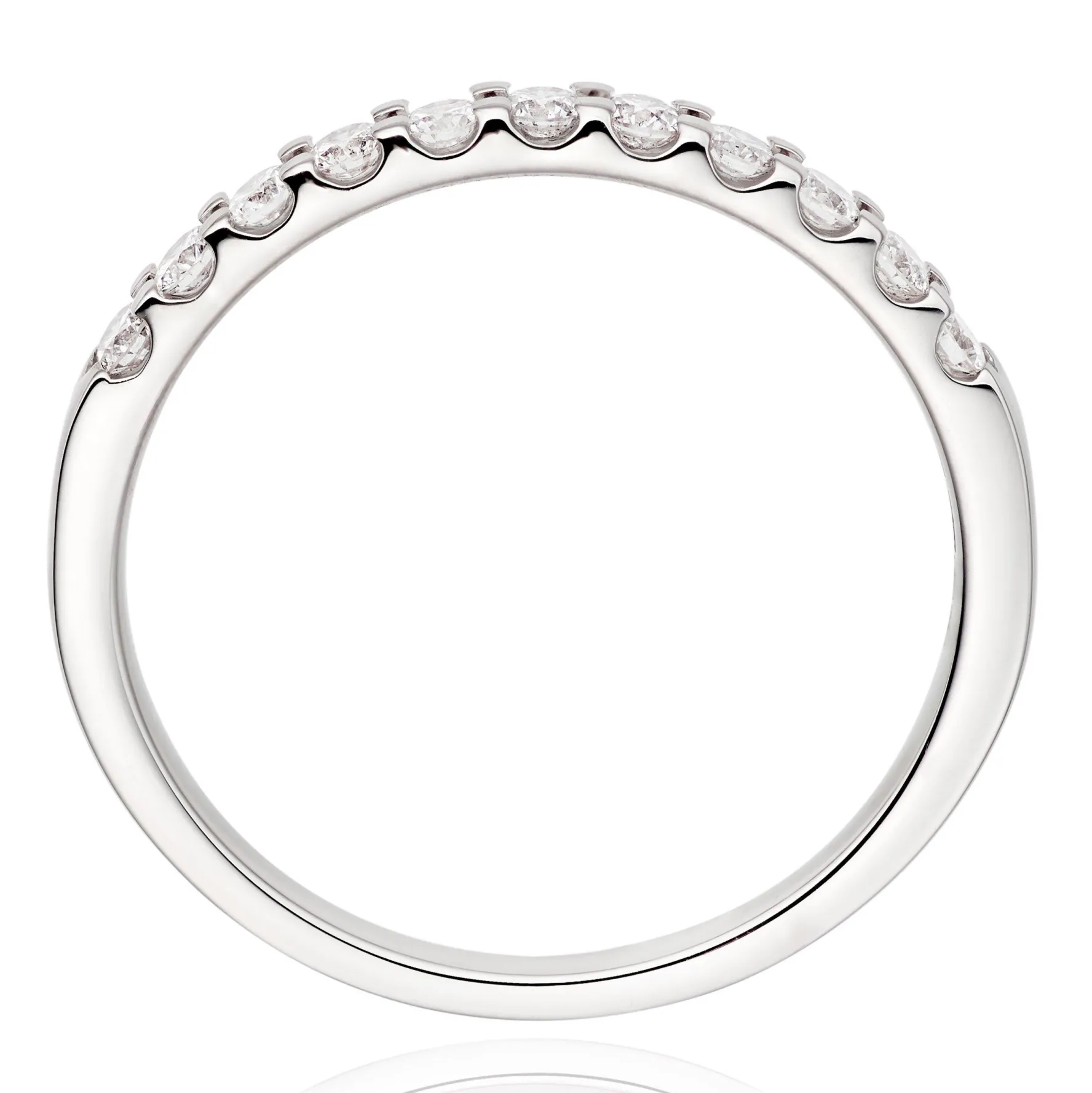 Beaverbrooks Platinum Diamond Wedding Ring