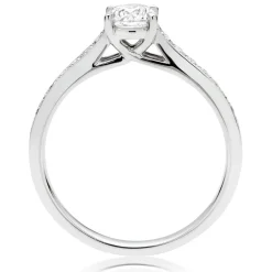 Beaverbrooks Platinum Diamond Solitaire Ring