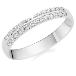 Beaverbrooks Platinum Diamond Wedding Ring