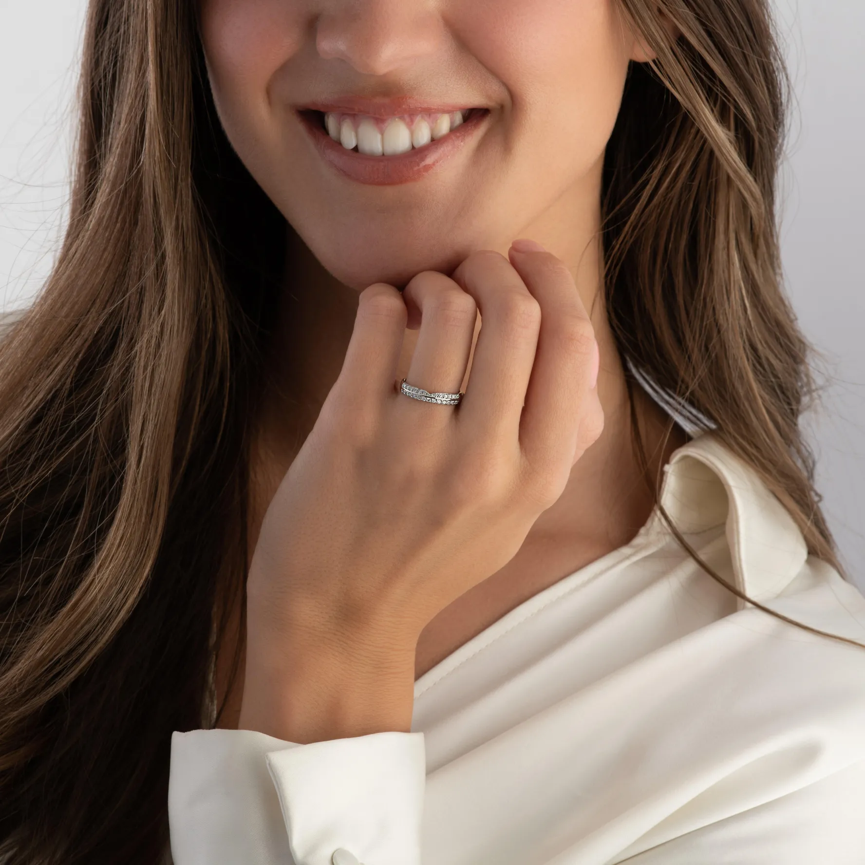 Beaverbrooks Platinum Diamond Wedding Ring