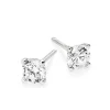 Beaverbrooks Platinum Diamond Stud Earrings