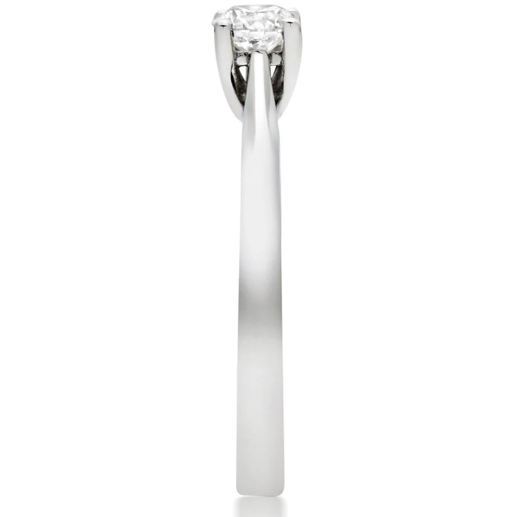 Beaverbrooks Platinum Diamond Solitaire Ring