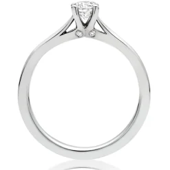 Beaverbrooks Platinum Diamond Solitaire Ring