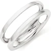Beaverbrooks Platinum Diamond 5mm Silhouette Ring