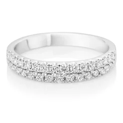 Beaverbrooks Platinum Diamond 3mm Wedding Ring