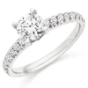 Beaverbrooks Platinum Diamond Solitaire Ring