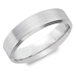 Beaverbrooks Platinum 6mm Men’s Wedding Ring