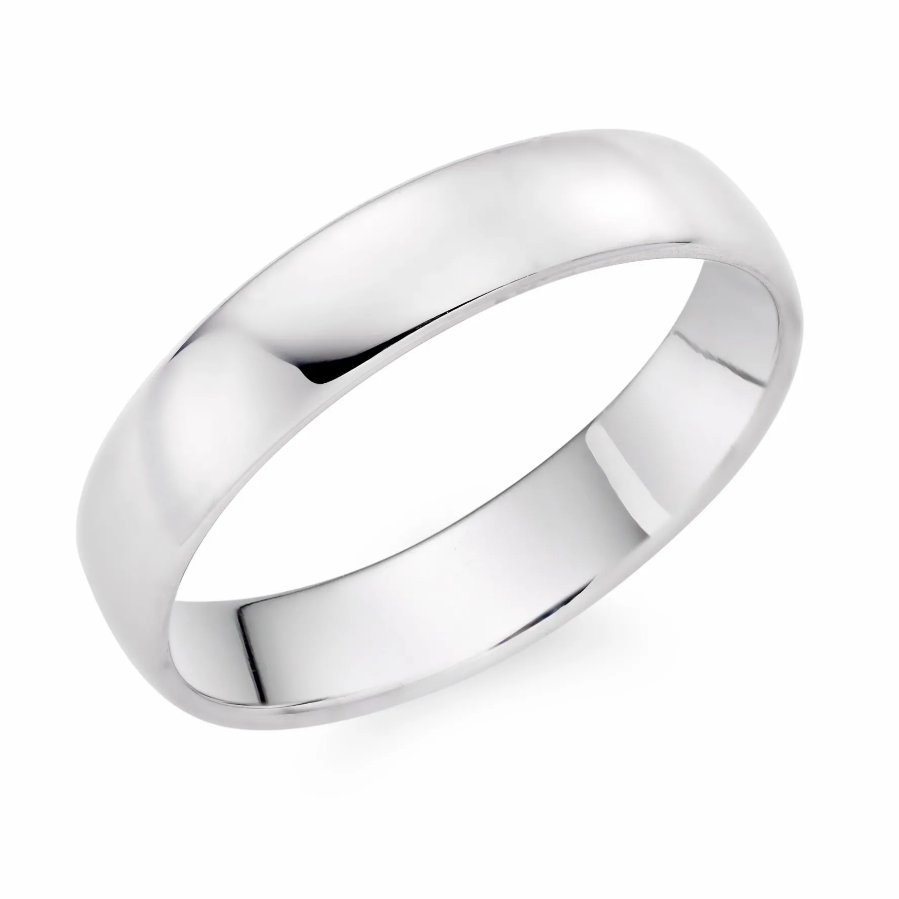 Beaverbrooks Platinum 4mm Wedding Ring