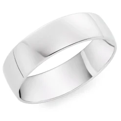 Beaverbrooks Platinum 6mm Men’s Wedding Ring