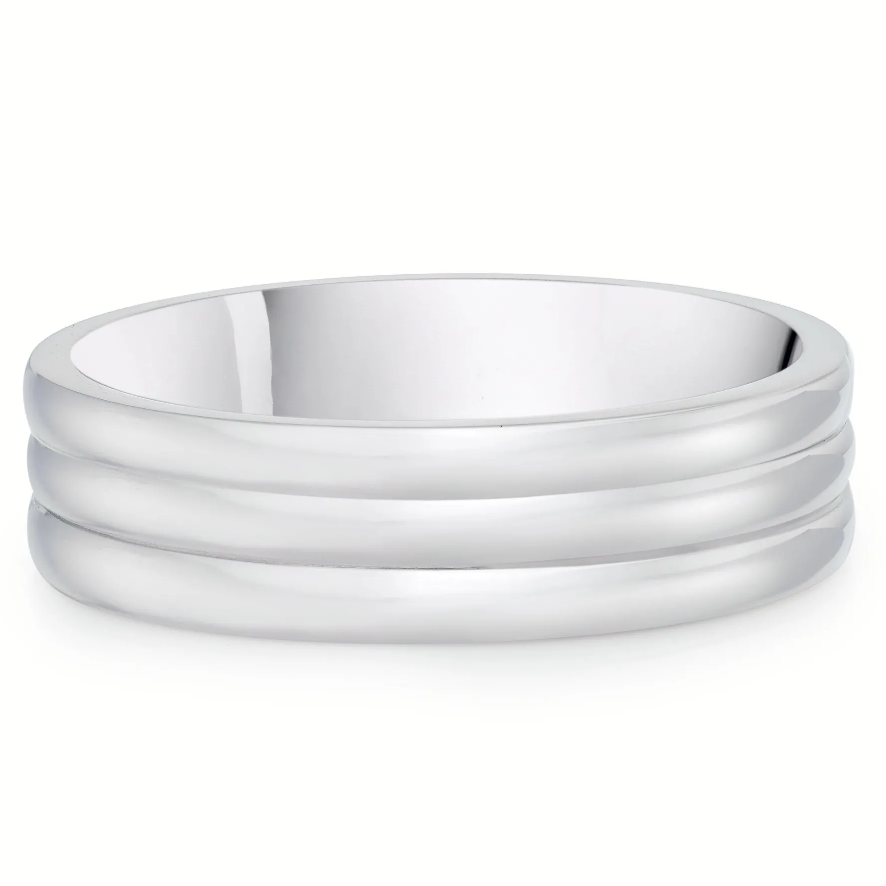 Beaverbrooks Platinum 6mm Wedding Ring
