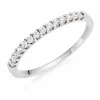 Beaverbrooks Platinum 1.5mm Diamond Wedding Ring