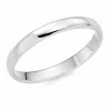 Beaverbrooks Platinum 2.5mm Court Wedding Ring