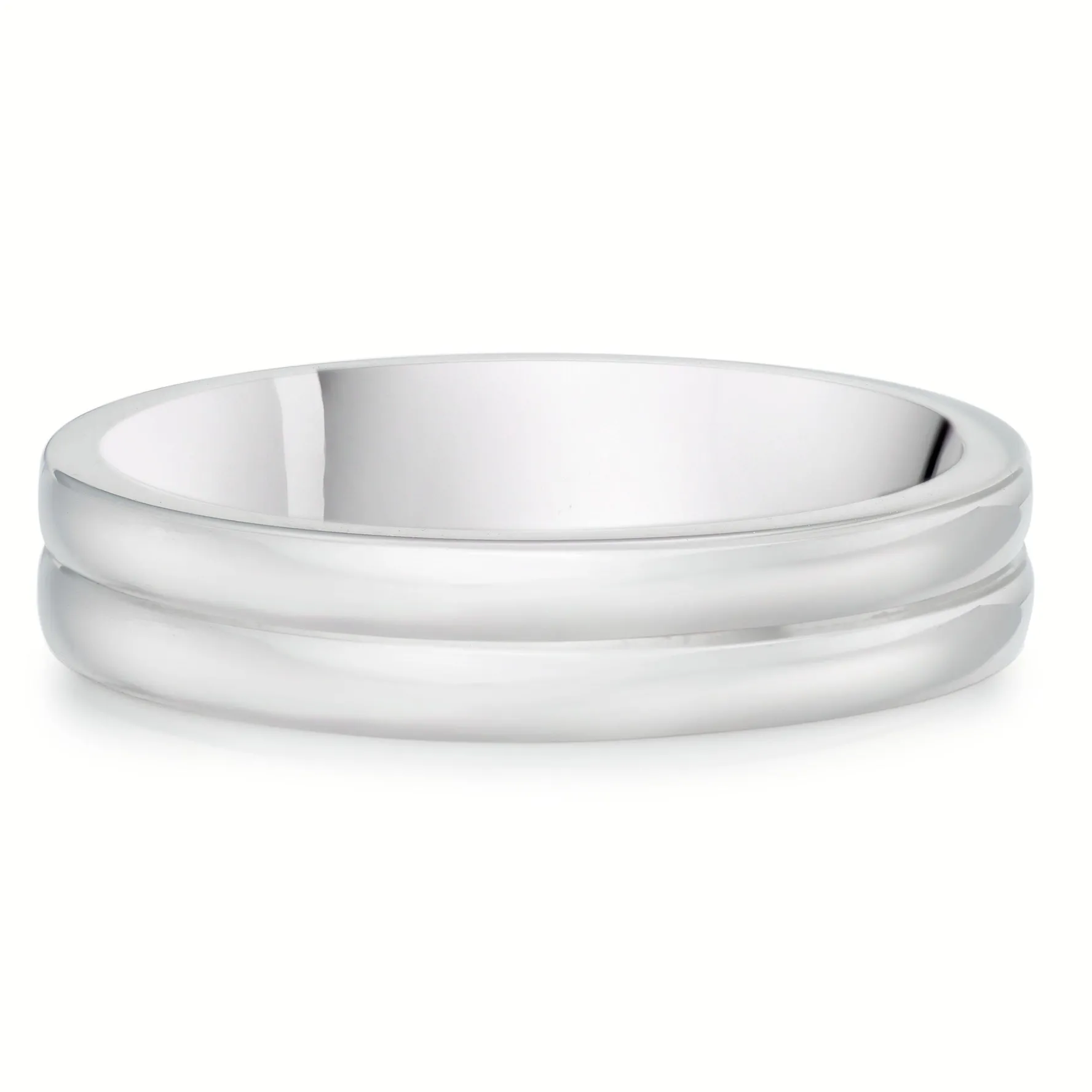 Beaverbrooks Platinum 4mm Wedding Ring