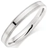 Beaverbrooks Platinum Vintage 2.5mm Ladies Wedding Ring
