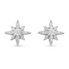 Beaverbrooks Silver Cubic Zirconia Star Stud Earrings