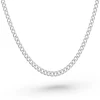 Beaverbrooks Silver Curb Chain