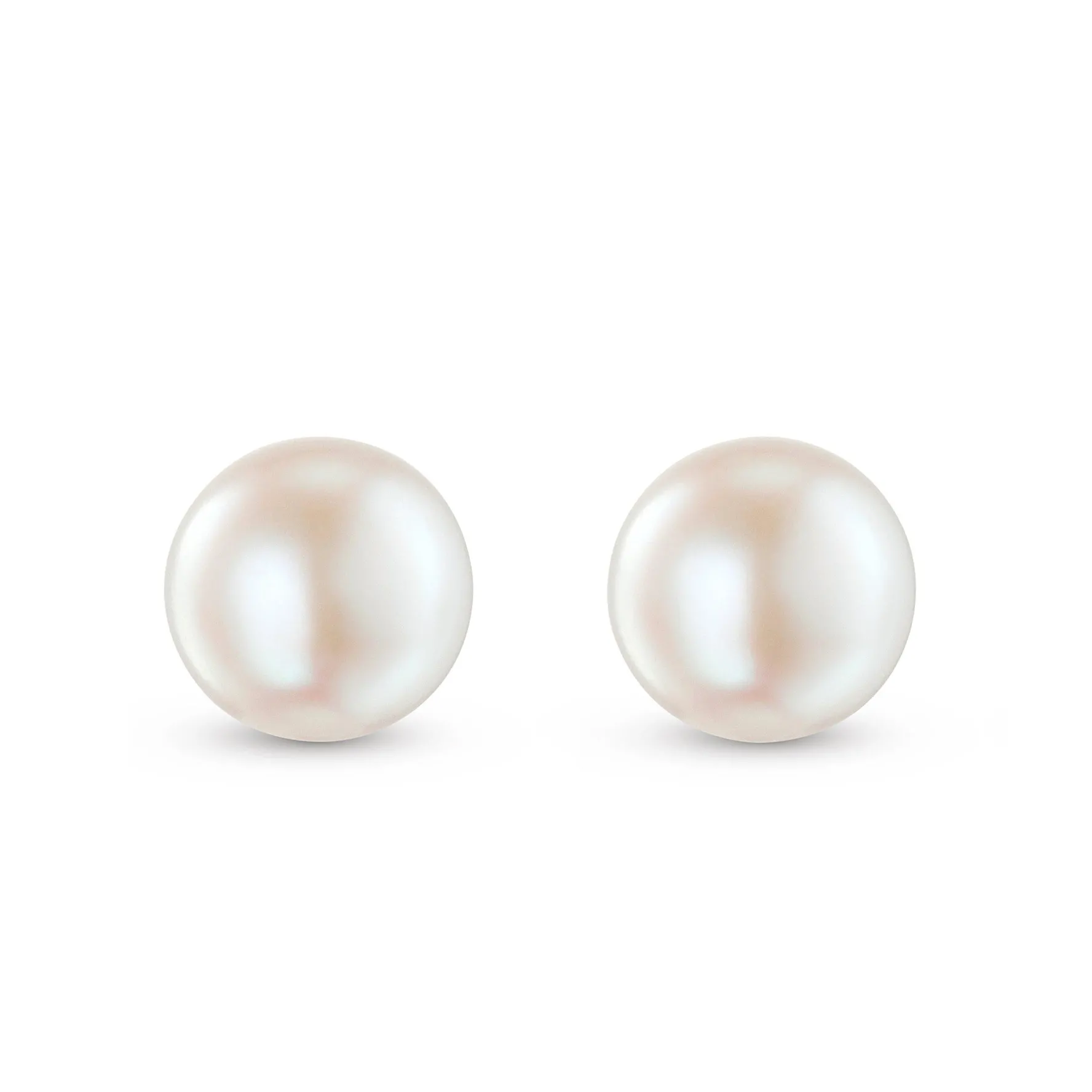 Beaverbrooks Silver Freshwater Cultured Pearl Earrings