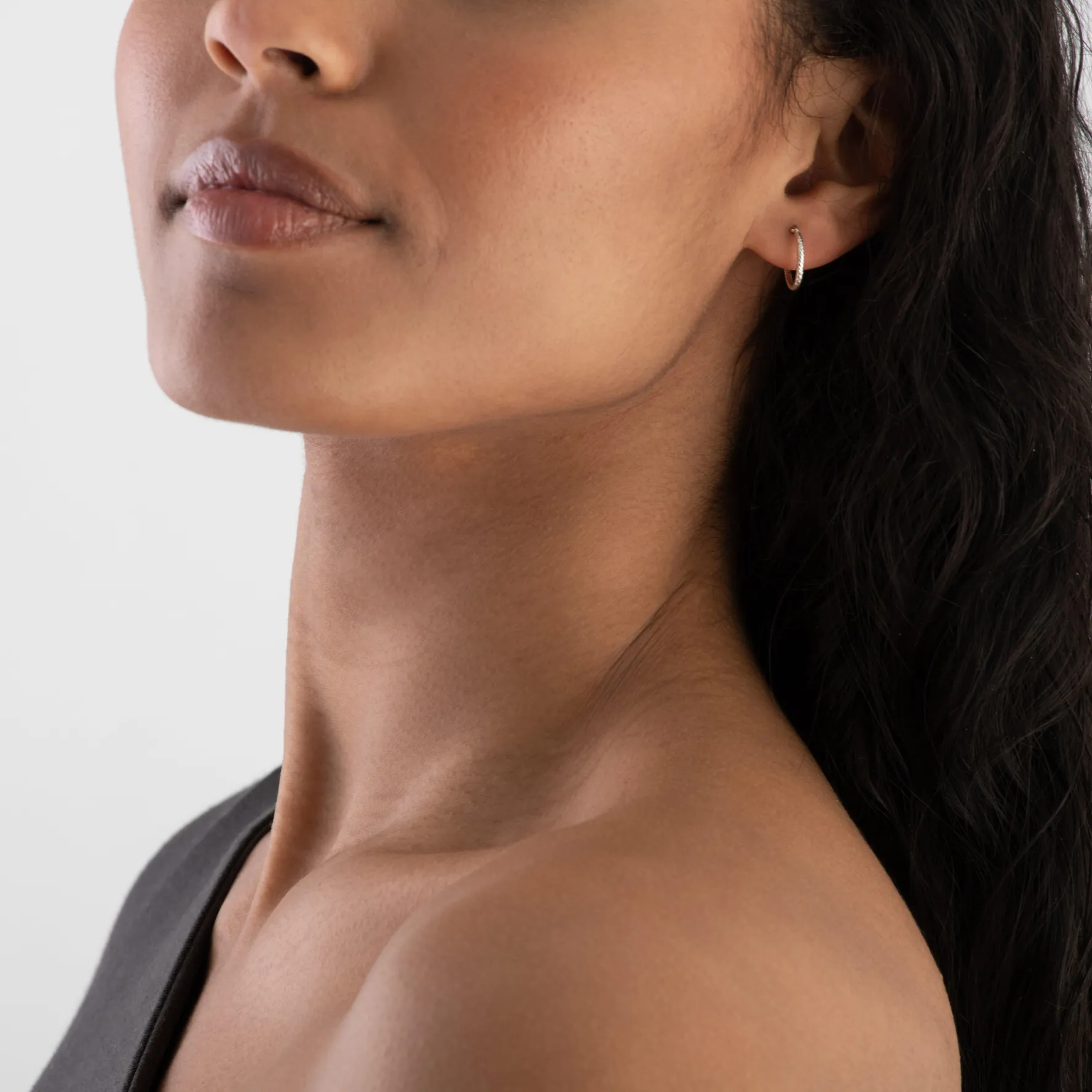 Beaverbrooks Silver Hoop Earrings