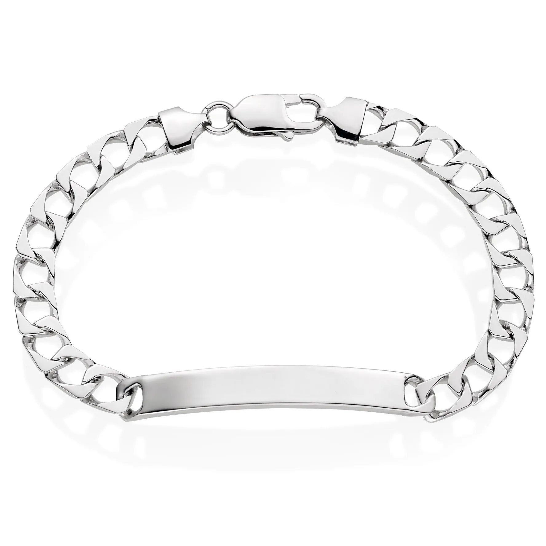 Beaverbrooks Silver ID Men's Bracelet