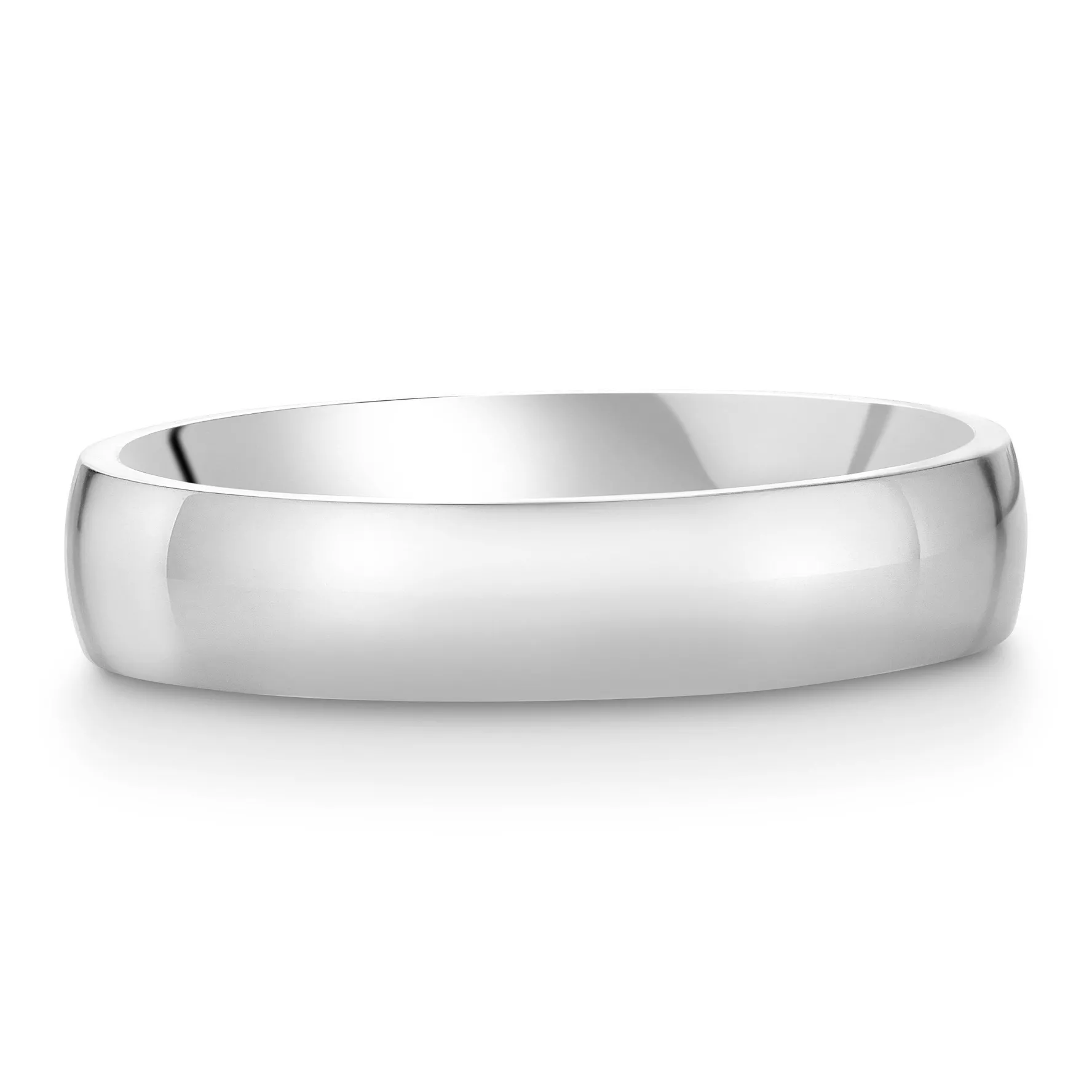 Beaverbrooks Silver 5mm Men's Ring
