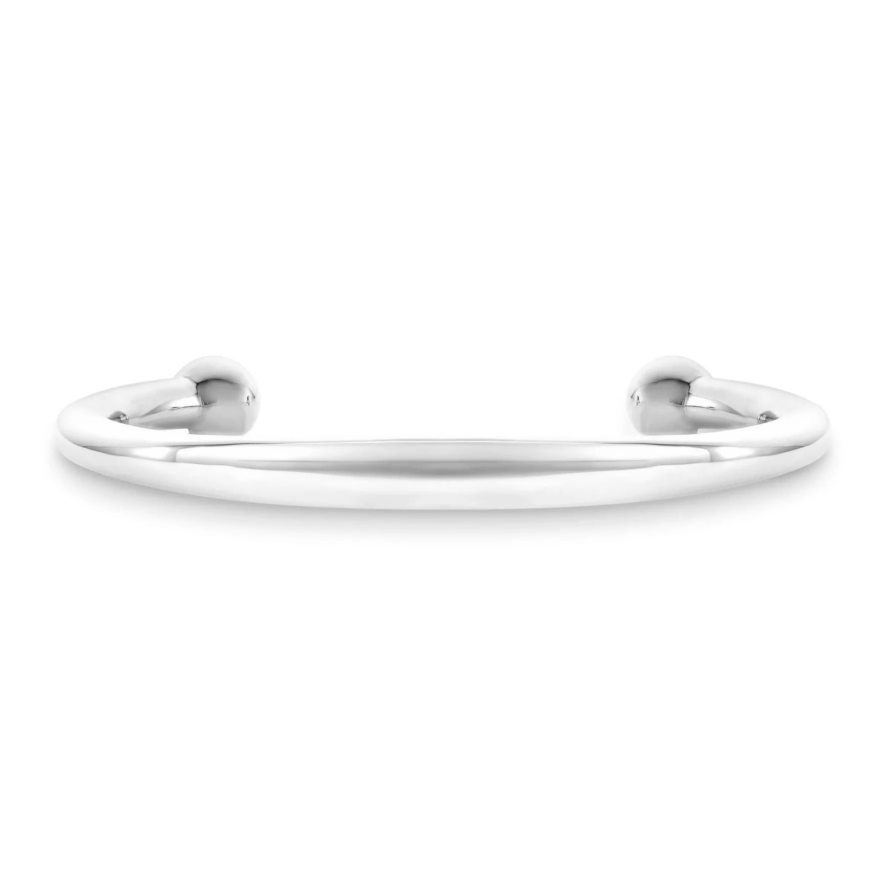 Beaverbrooks Silver Torque ID Bangle