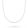 Beaverbrooks Silver Trace Chain 45cm