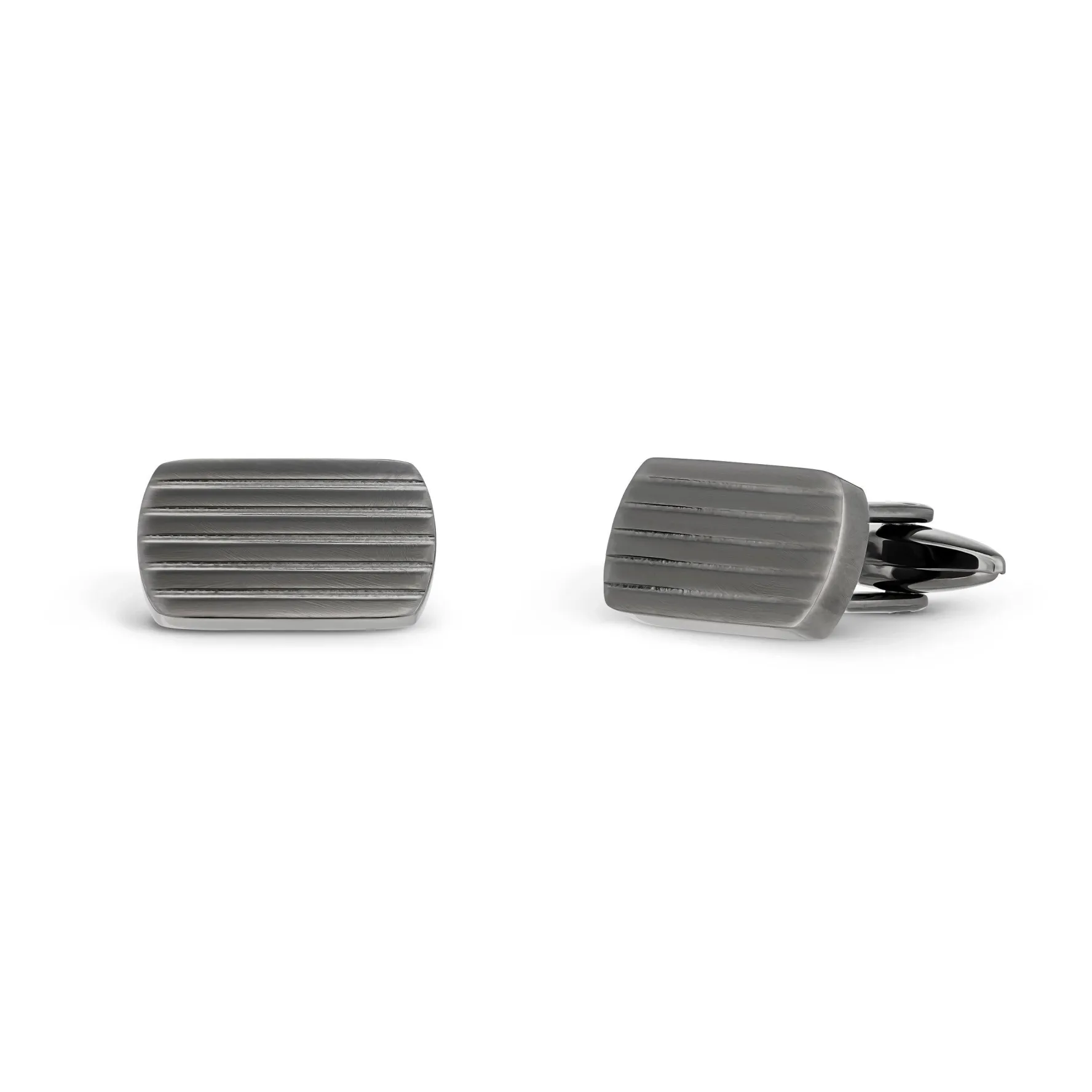 Beaverbrooks Stainless Steel Men’s Cufflinks