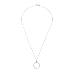 Beaverbrooks Starlit 18ct White Gold Diamond Pendant