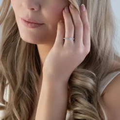 Beaverbrooks Starlit Platinum Diamond Solitaire Ring