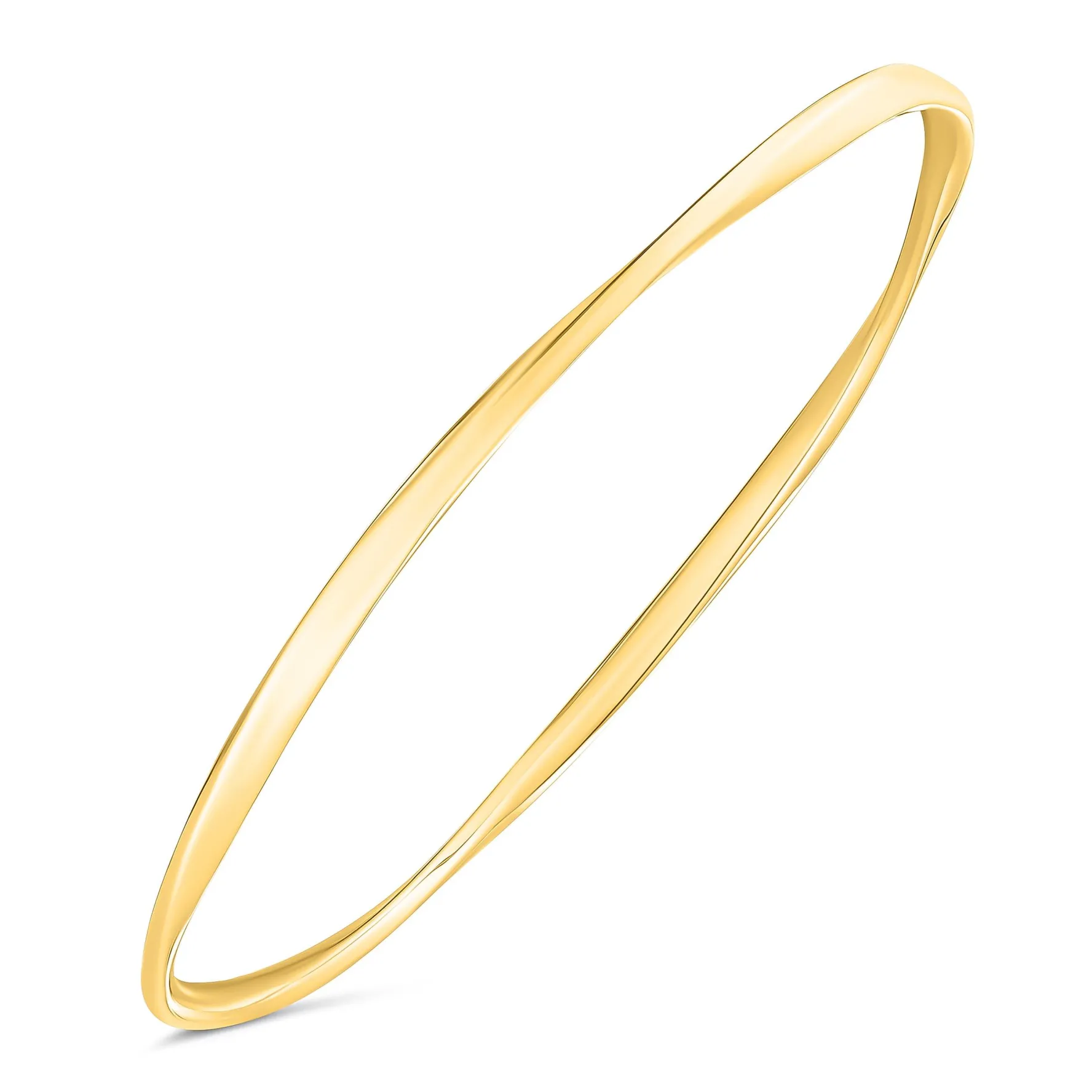 Beaverbrooks Yellow Gold Plated Bangle