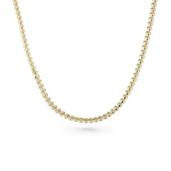 Beaverbrooks Yellow Gold Plated Heart Necklace